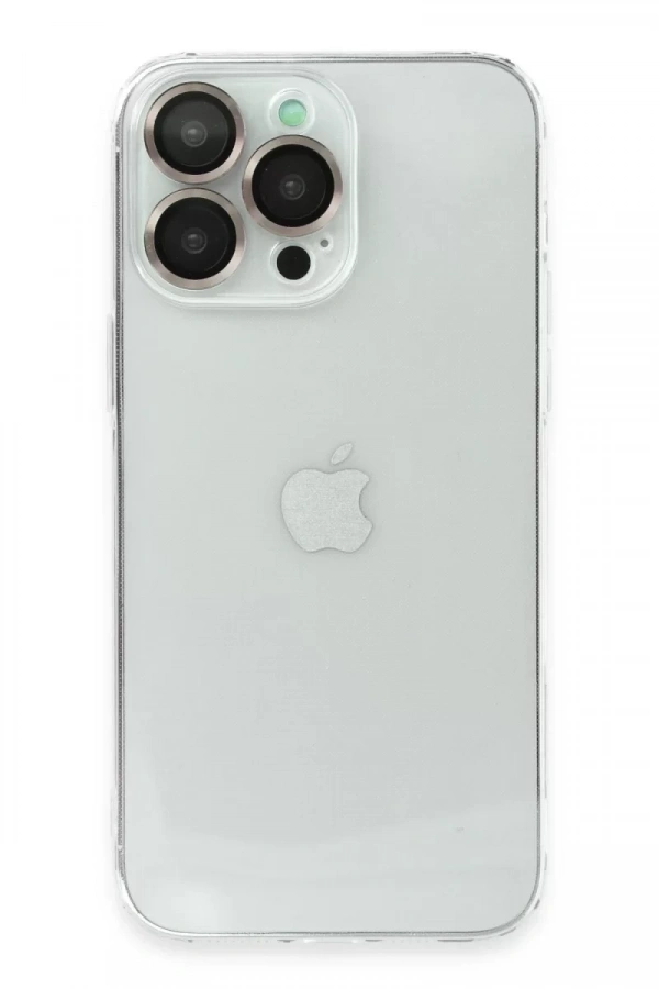 Apple iPhone 13 Pro Kılıf Luko Lens Silikon -Yeşil