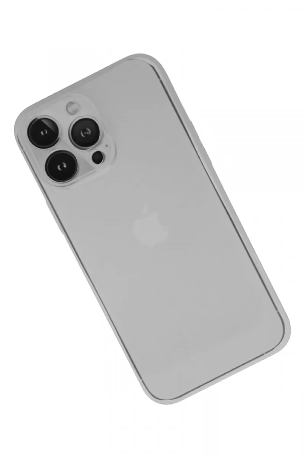 Apple iPhone 13 Pro Kılıf PP Ultra İnce Kapak - Beyaz