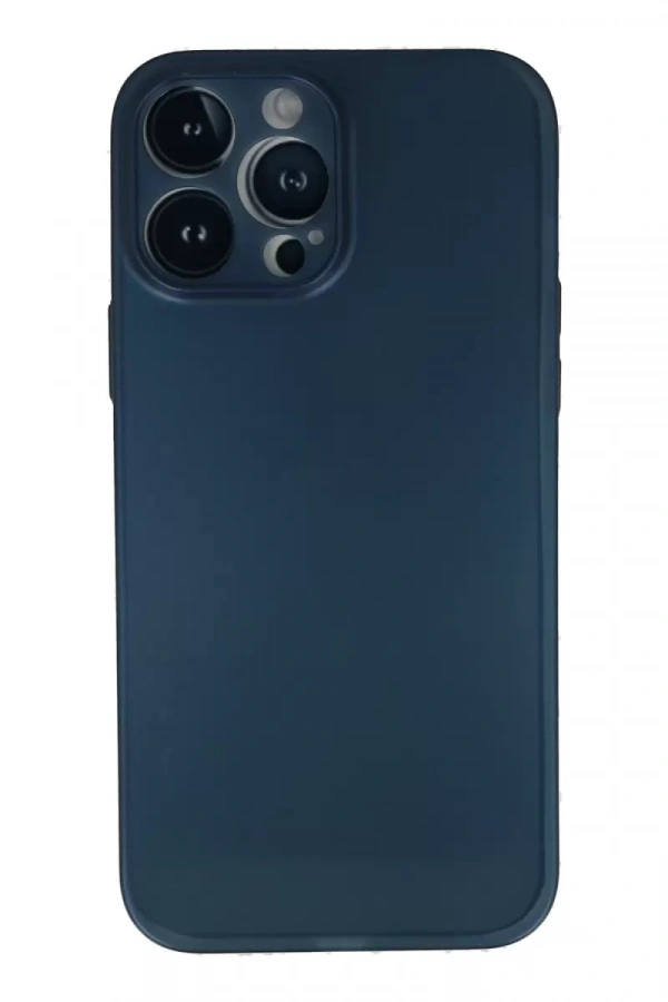 Apple iPhone 13 Pro Kılıf PP Ultra İnce Kapak - Mavi