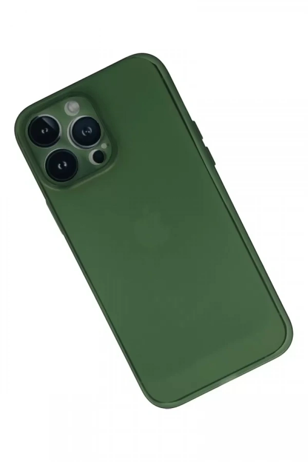 Apple iPhone 13 Pro Kılıf PP Ultra İnce Kapak - Yeşil
