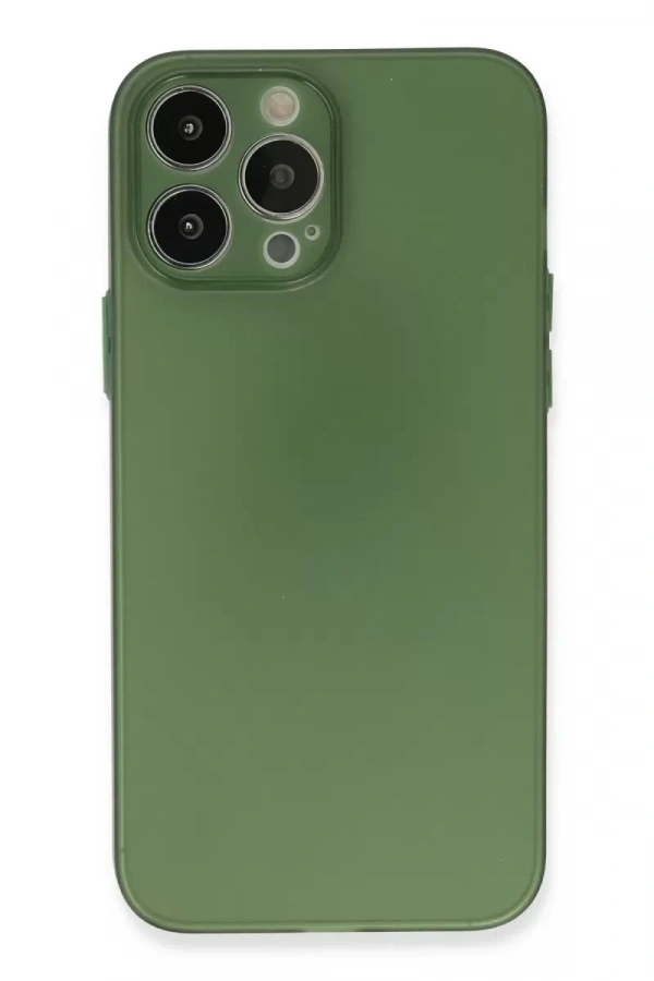 Apple iPhone 13 Pro Kılıf Puma Silikon - Yeşil