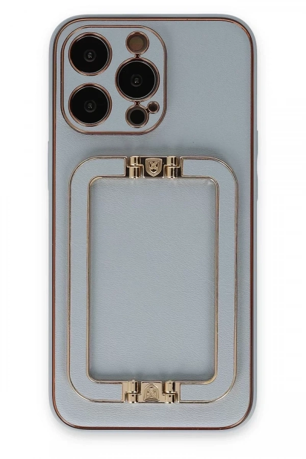 Apple iPhone 13 Pro Max Kılıf Coco Elit Kapak - Turkuaz