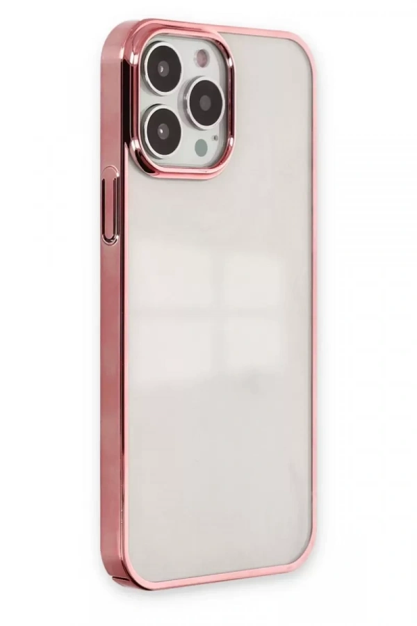 Apple iPhone 13 Pro Max Kılıf Element Silikon - Pembe