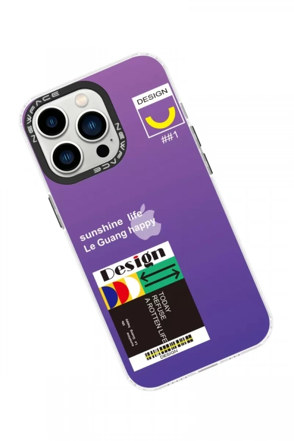 Apple iPhone 13 Pro Max Kılıf Estoril Desenli Kapak - Estoril - 4