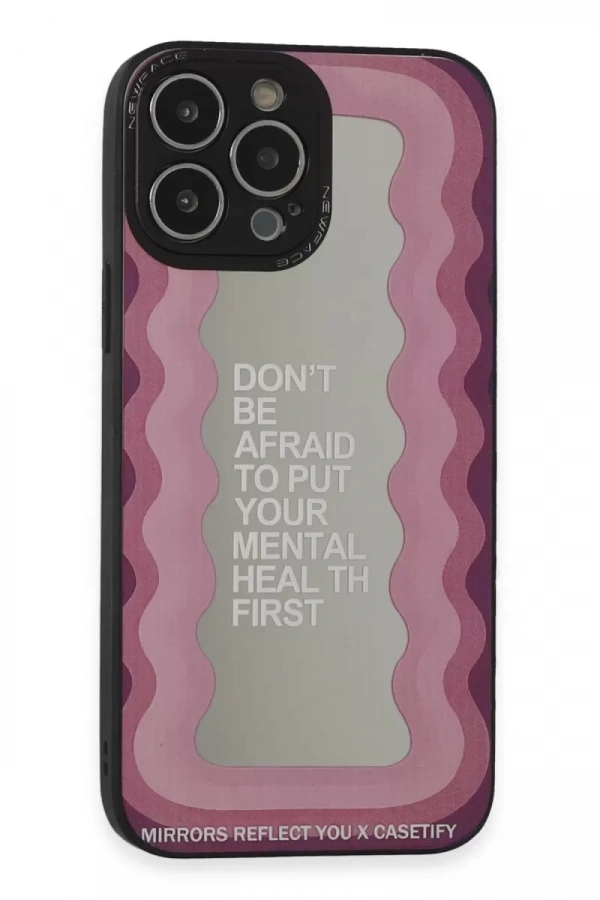 Apple iPhone 13 Pro Max Kılıf Mirror Desenli Kapak - Mirror - 11