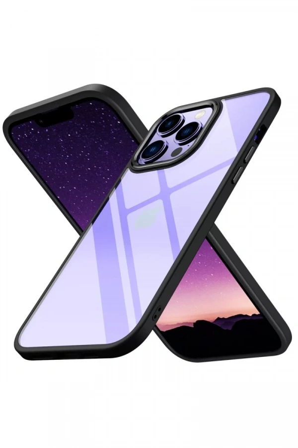 Apple iPhone 13 Pro Max Kılıf Power Silikon - Siyah