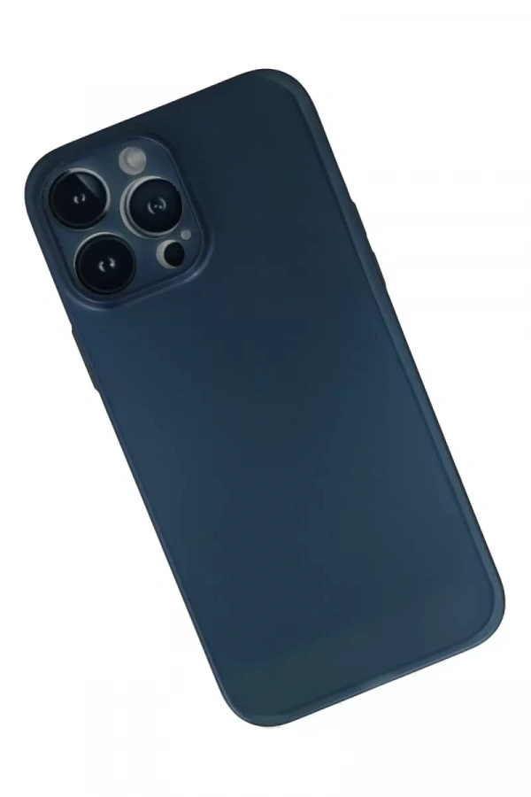 Apple iPhone 13 Pro Max Kılıf PP Ultra İnce Kapak - Mavi