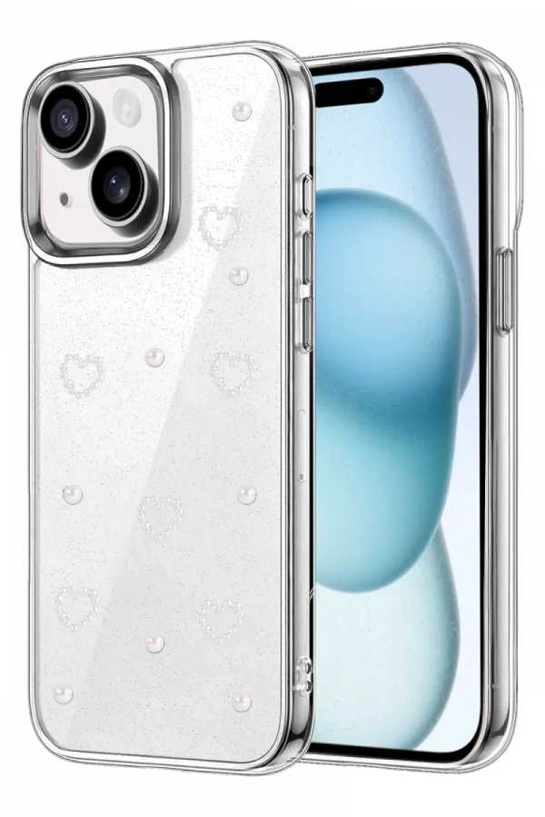 Apple iPhone 14 Fiyonk Desenli Kapak - Desen 10