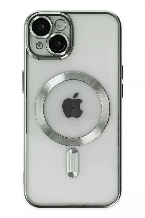 Apple iPhone 14 Kılıf Kross Magneticsafe Kapak - Gümüş