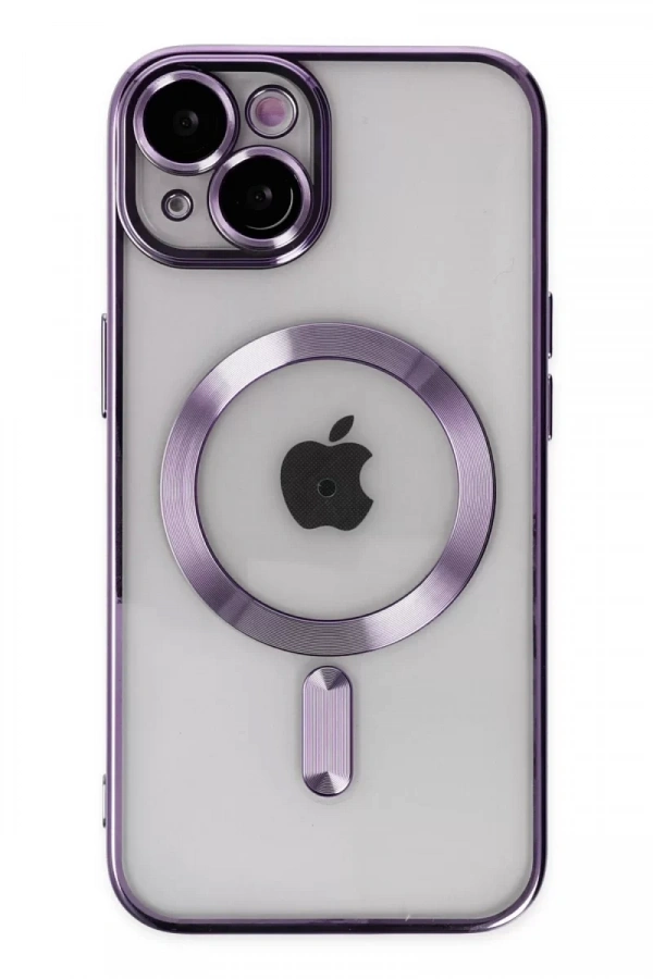 Apple iPhone 14 Kılıf Kross Magneticsafe Kapak - Mor