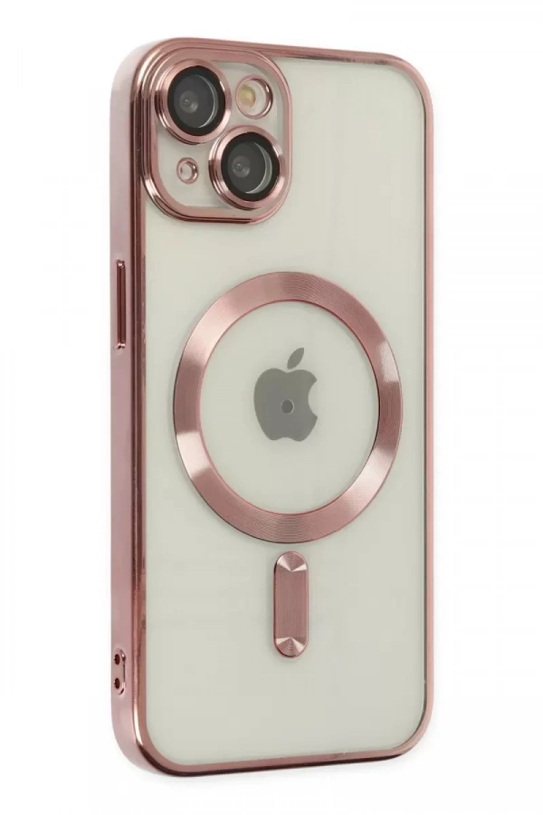 Apple iPhone 14 Kılıf Kross Magneticsafe Kapak - Rose