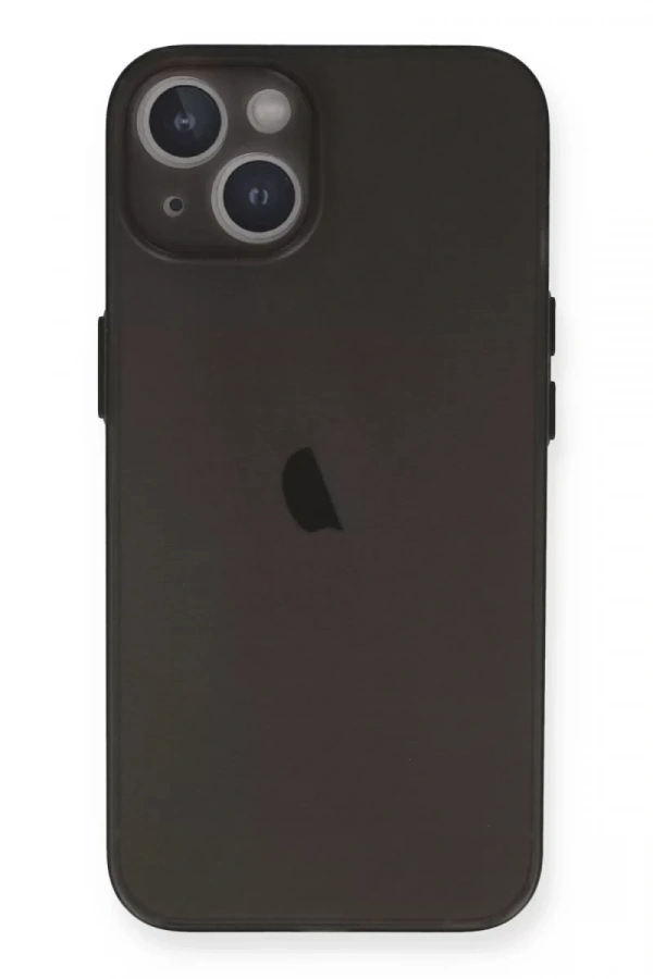 Apple iPhone 14 Kılıf PP Ultra İnce Kapak - Gri