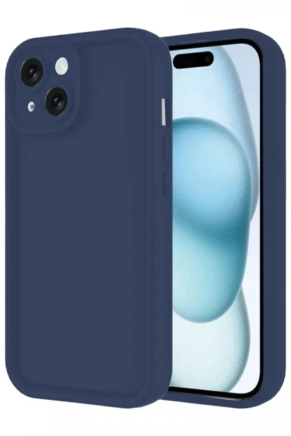 Apple iPhone 14 Kılıf Viera Silikon - Lacivert