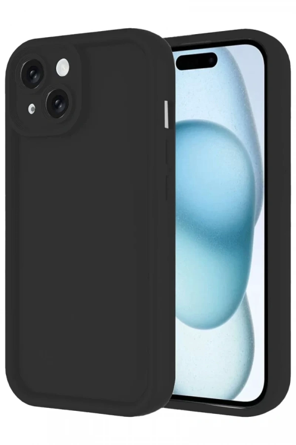 Apple iPhone 14 Kılıf Viera Silikon - Siyah