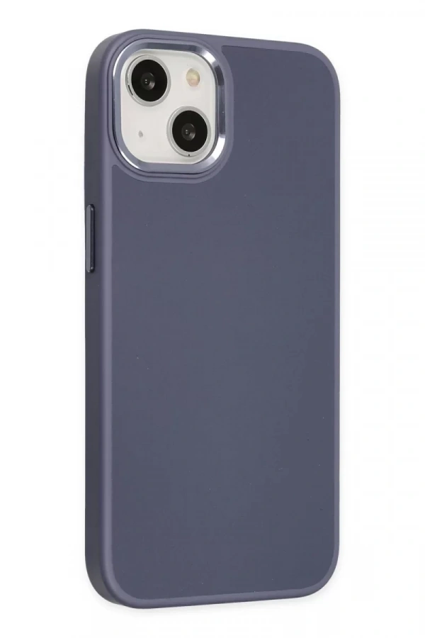 Apple iPhone 14 Plus Kılıf Asya Deri Silikon - Mor