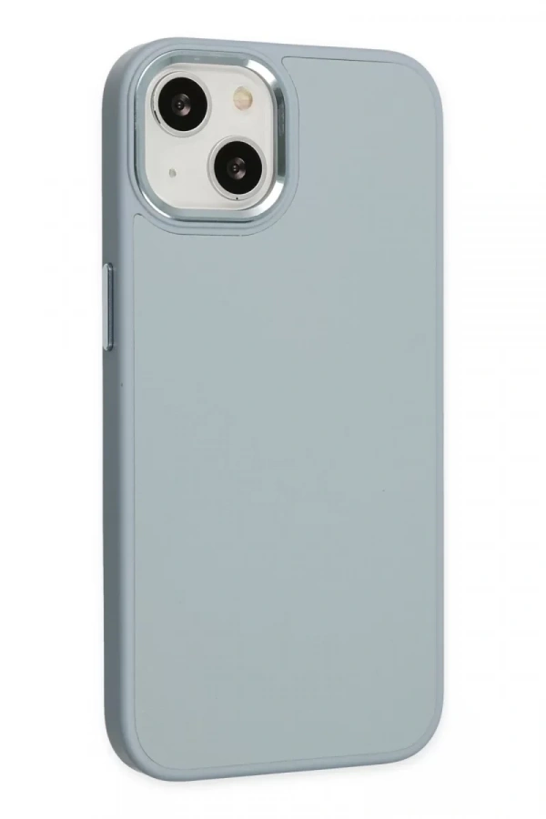 Apple iPhone 14 Plus Kılıf Asya Deri Silikon - Sierra Blue