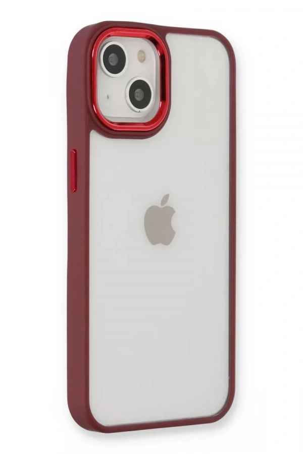 Apple iPhone 14 Plus Kılıf Dora Kapak - Kırmızı