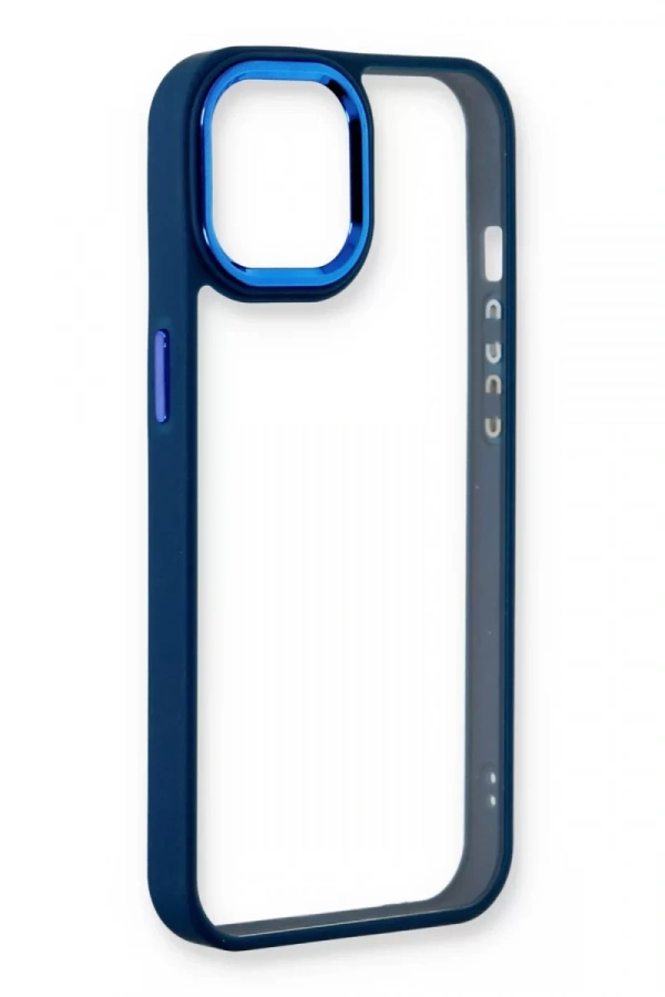 Apple iPhone 14 Plus Kılıf Dora Kapak - Mavi