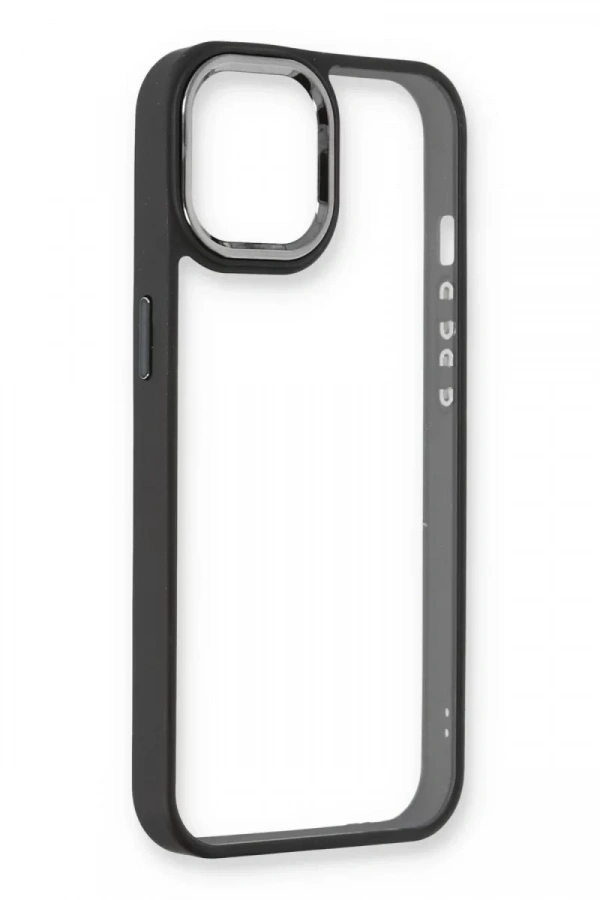 Apple iPhone 14 Plus Kılıf Dora Kapak - Siyah
