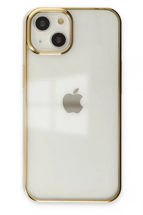 Apple iPhone 14 Plus Kılıf Element Silikon - Gold