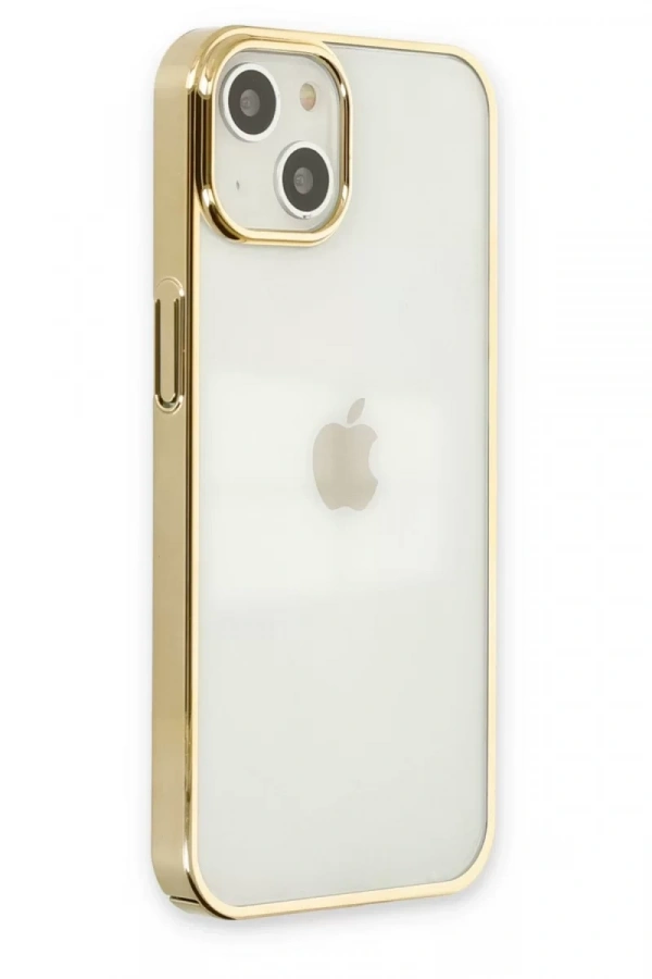 Apple iPhone 14 Plus Kılıf Element Silikon - Gold