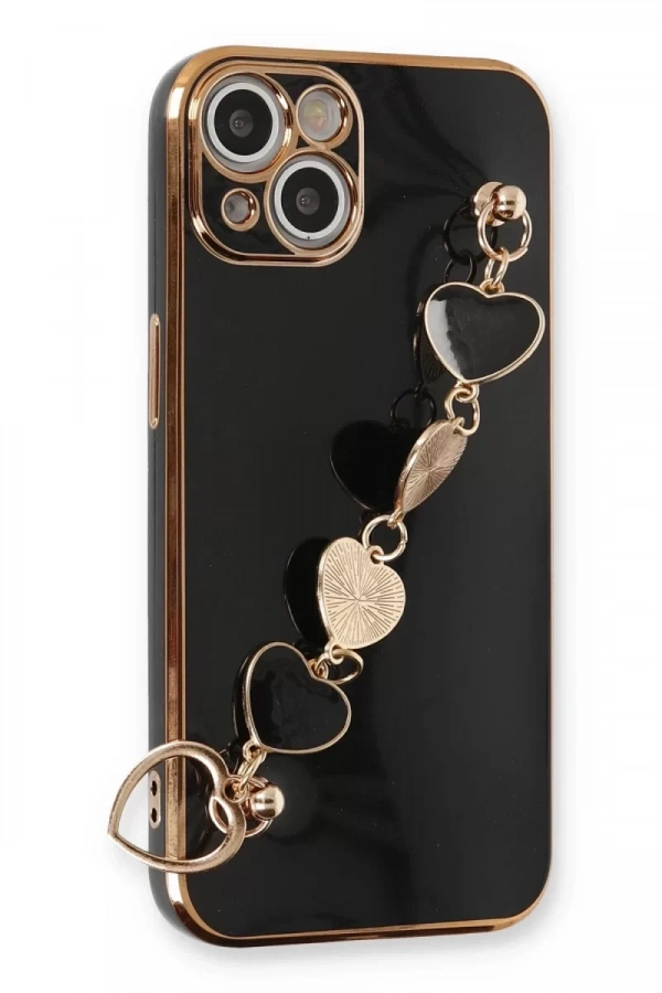 Apple iPhone 14 Plus Kılıf Esila Silikon - Siyah