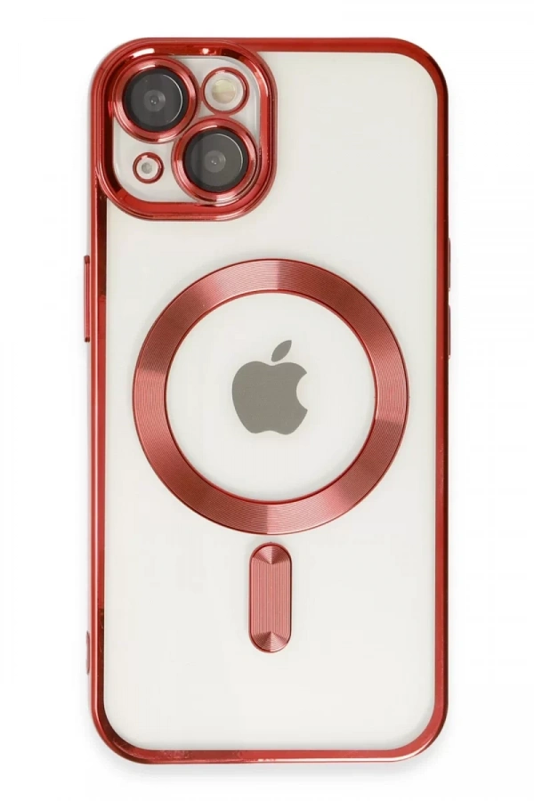 Apple iPhone 14 Plus Kılıf Kross Magneticsafe Kapak - Kırmızı