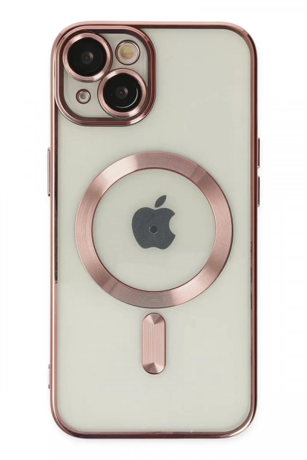 Apple iPhone 14 Plus Kılıf Kross Magneticsafe Kapak - Rose