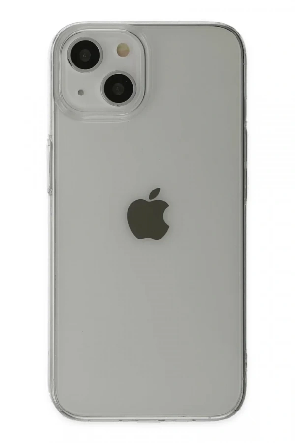 Apple iPhone 14 Plus Kılıf Pc Sert Şeffaf Kapak - Şeffaf