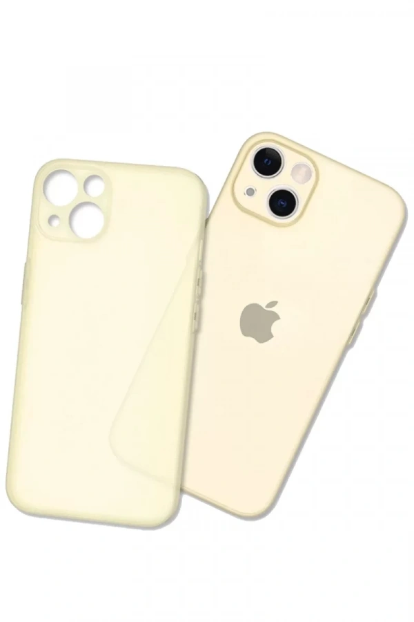 Apple iPhone 14 Plus Kılıf Puma Silikon - Gold