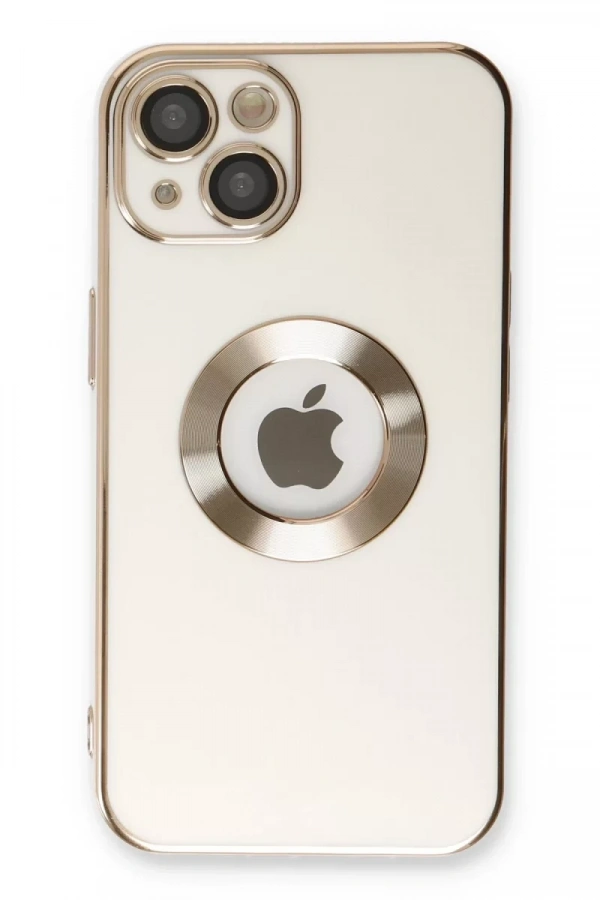 Apple iPhone 14 Plus Kılıf Store Silikon - Beyaz