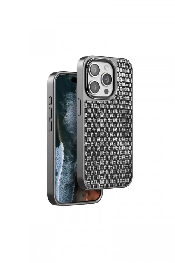Apple iPhone 14 Pro Brand Kapak - Gümüş