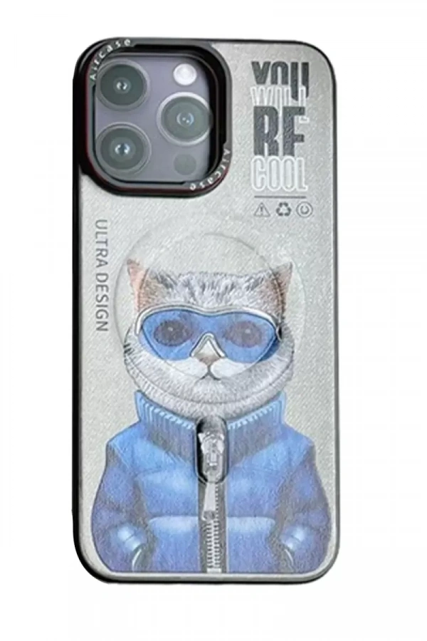 Apple iPhone 14 Pro Fun Magsafe Kapak - Titan Gri-2