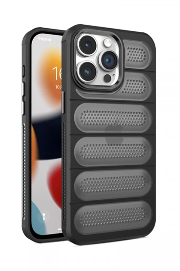 Apple iPhone 14 Pro Kılıf Airmax Silikon Kapak - Siyah