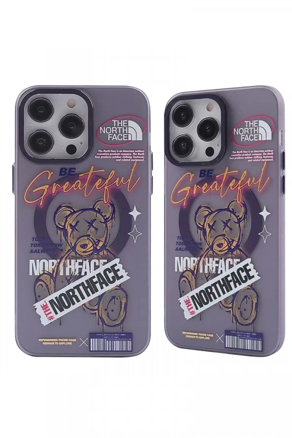 Apple iPhone 14 Pro Kılıf Apollo Magneticsafe Desenli Kapak - Apollo Mor - 2