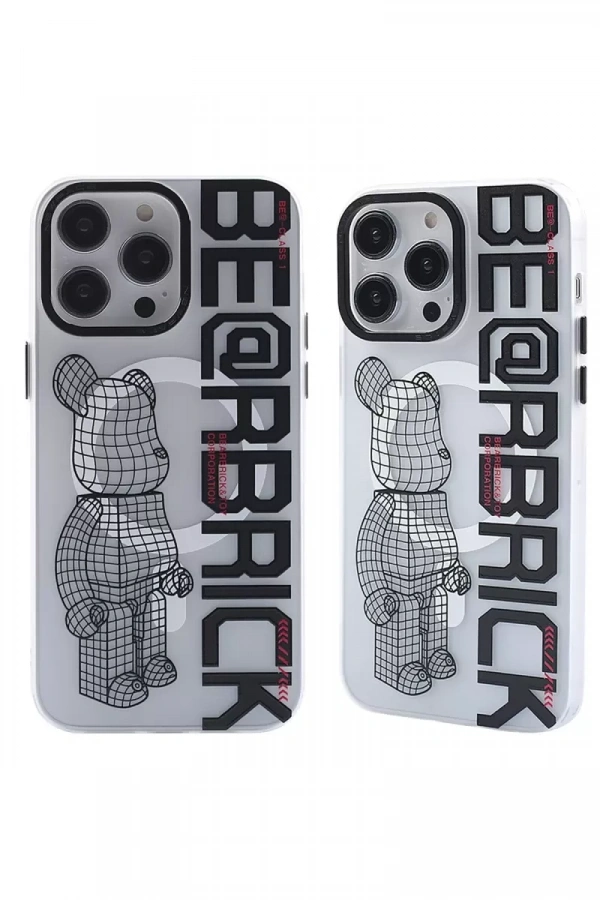Apple iPhone 14 Pro Kılıf Apollo Magneticsafe Desenli Kapak - Apollo Şeffaf - 1