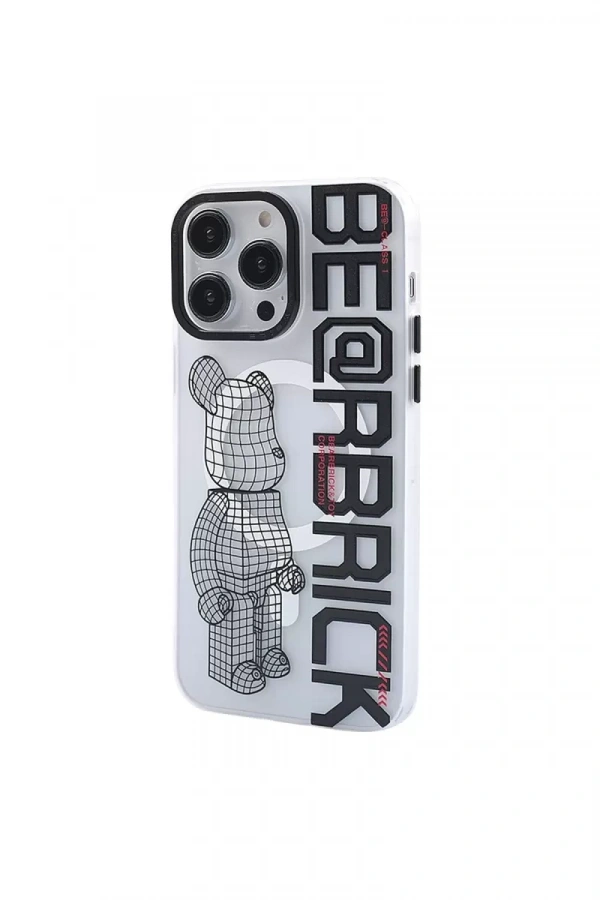 Apple iPhone 14 Pro Kılıf Apollo Magneticsafe Desenli Kapak - Apollo Şeffaf - 1