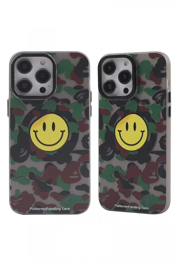 Apple iPhone 14 Pro Kılıf Apollo Magneticsafe Desenli Kapak - Apollo Siyah - 4