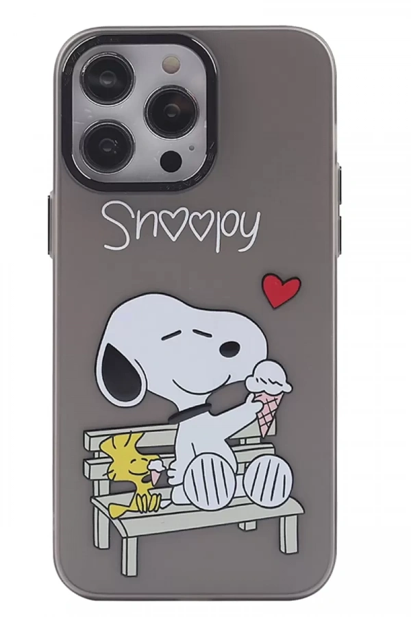 Apple iPhone 14 Pro Kılıf Desenli Kapak - Siyah - 2