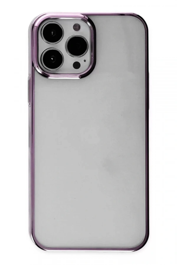 Apple iPhone 14 Pro Kılıf Element Silikon - Lila