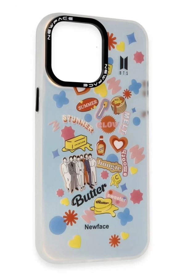 Apple iPhone 14 Pro Kılıf Estoril Desenli Kapak - Estoril - 16