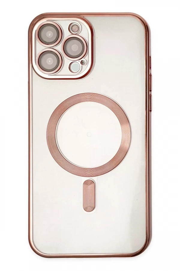 Apple iPhone 14 Pro Kılıf Kross Magneticsafe Kapak - Rose