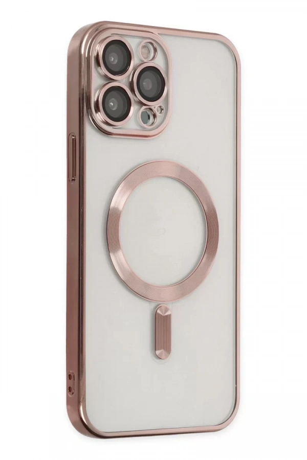 Apple iPhone 14 Pro Kılıf Kross Magneticsafe Kapak - Rose