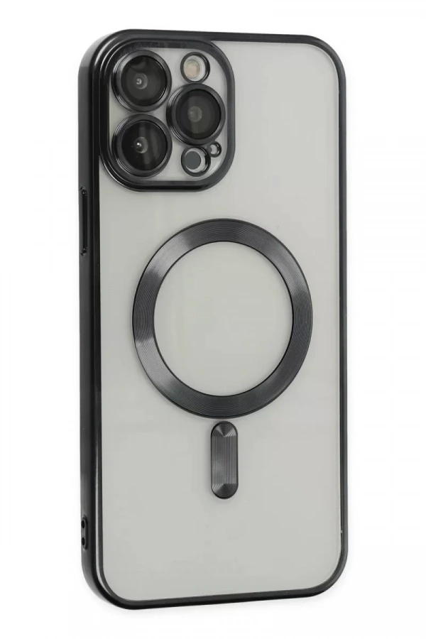 Apple iPhone 14 Pro Kılıf Kross Magneticsafe Kapak - Siyah