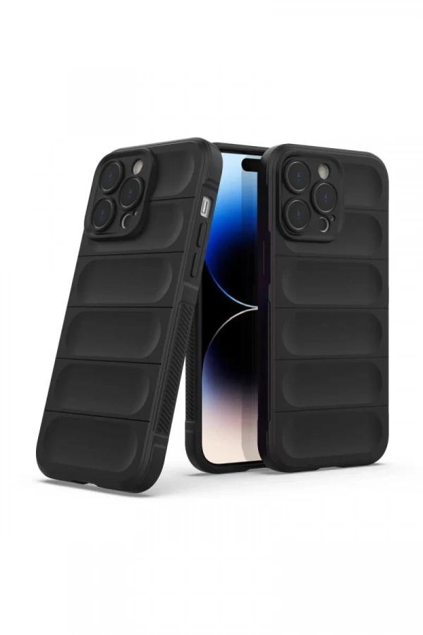 Apple iPhone 14 Pro Kılıf Optimum Silikon - Siyah