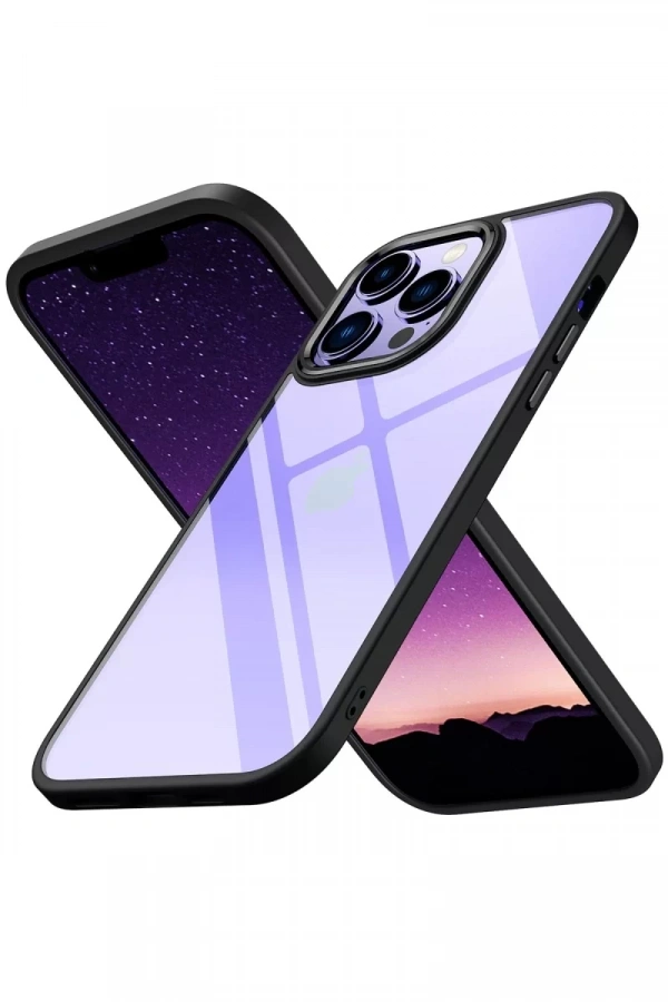 Apple iPhone 14 Pro Kılıf Power Silikon - Siyah