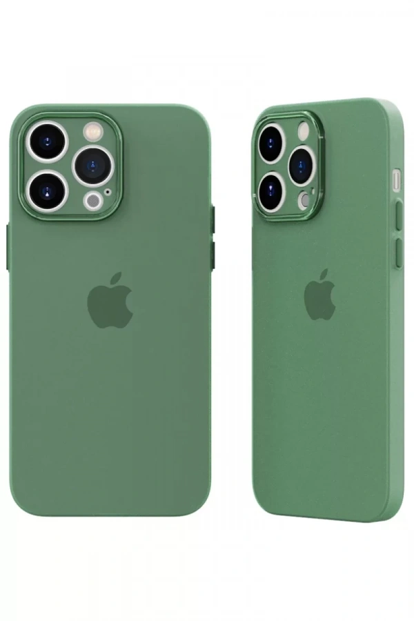 Apple iPhone 14 Pro Kılıf Puma Silikon - Yeşil