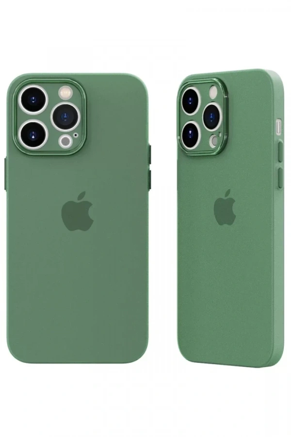 Apple iPhone 14 Pro Kılıf Puma Silikon - Yeşil