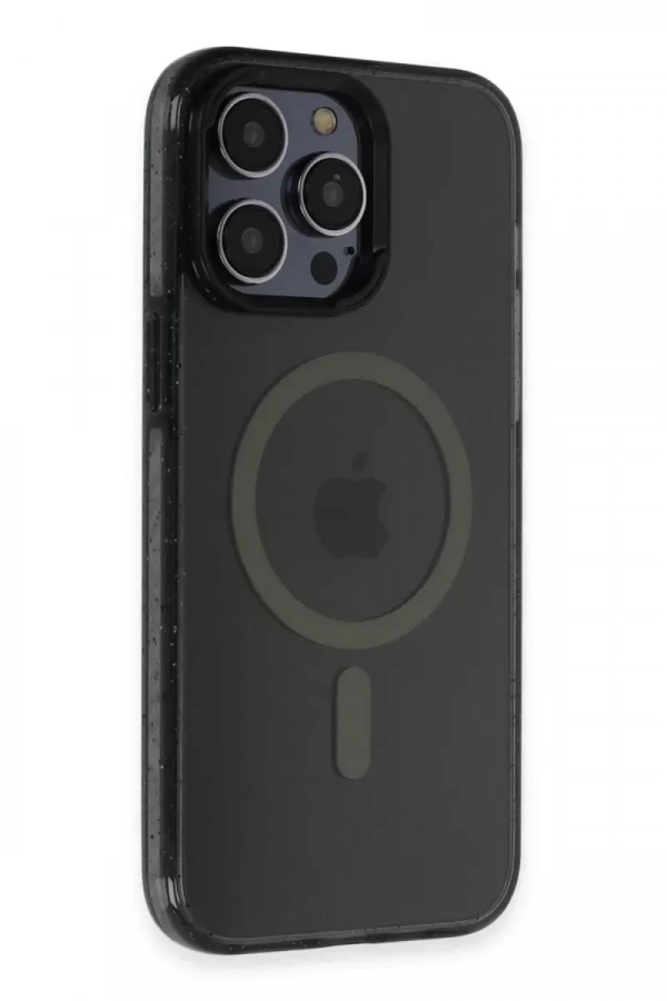 Apple iPhone 14 Pro Kılıf Tigra Magsafe Kapak - Siyah
