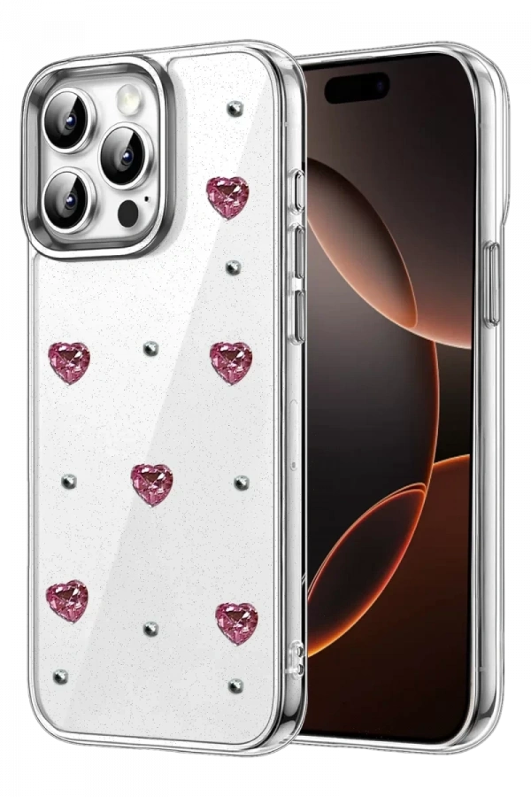 Apple iPhone 14 Pro Max Fiyonk Desenli Kapak - Desen 3